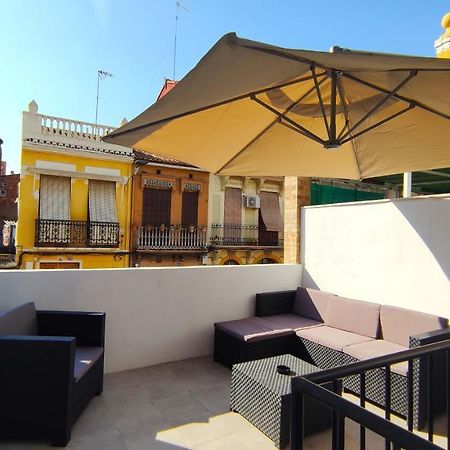 Florit Flats - Lovely Apartment With Private Terrace By El Cabanyal Valencia Kültér fotó