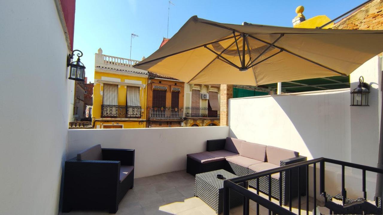Florit Flats - Lovely Apartment With Private Terrace By El Cabanyal Valencia Kültér fotó