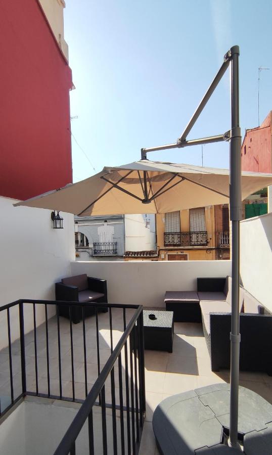 Florit Flats - Lovely Apartment With Private Terrace By El Cabanyal Valencia Kültér fotó